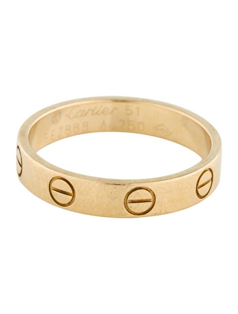 authentic Cartier love ring